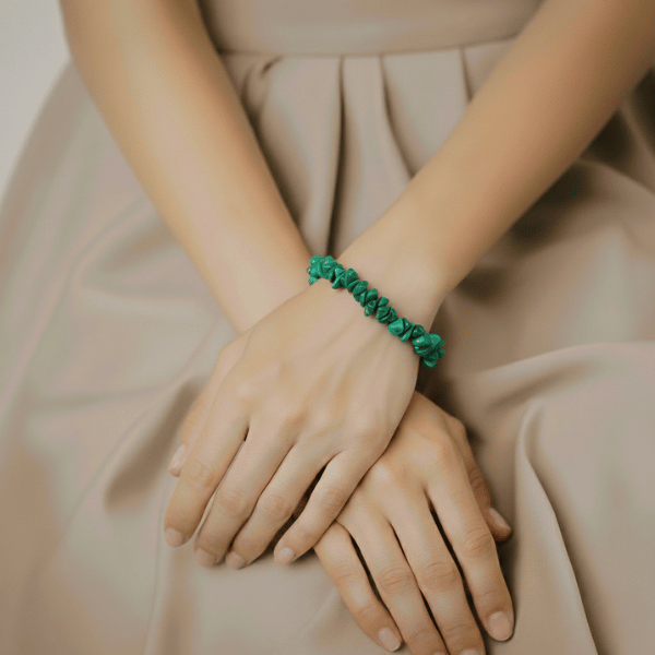 Bransoletka z malachitu - obrazek 4