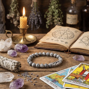 Bransoletka antyczna z Picasso Jasper