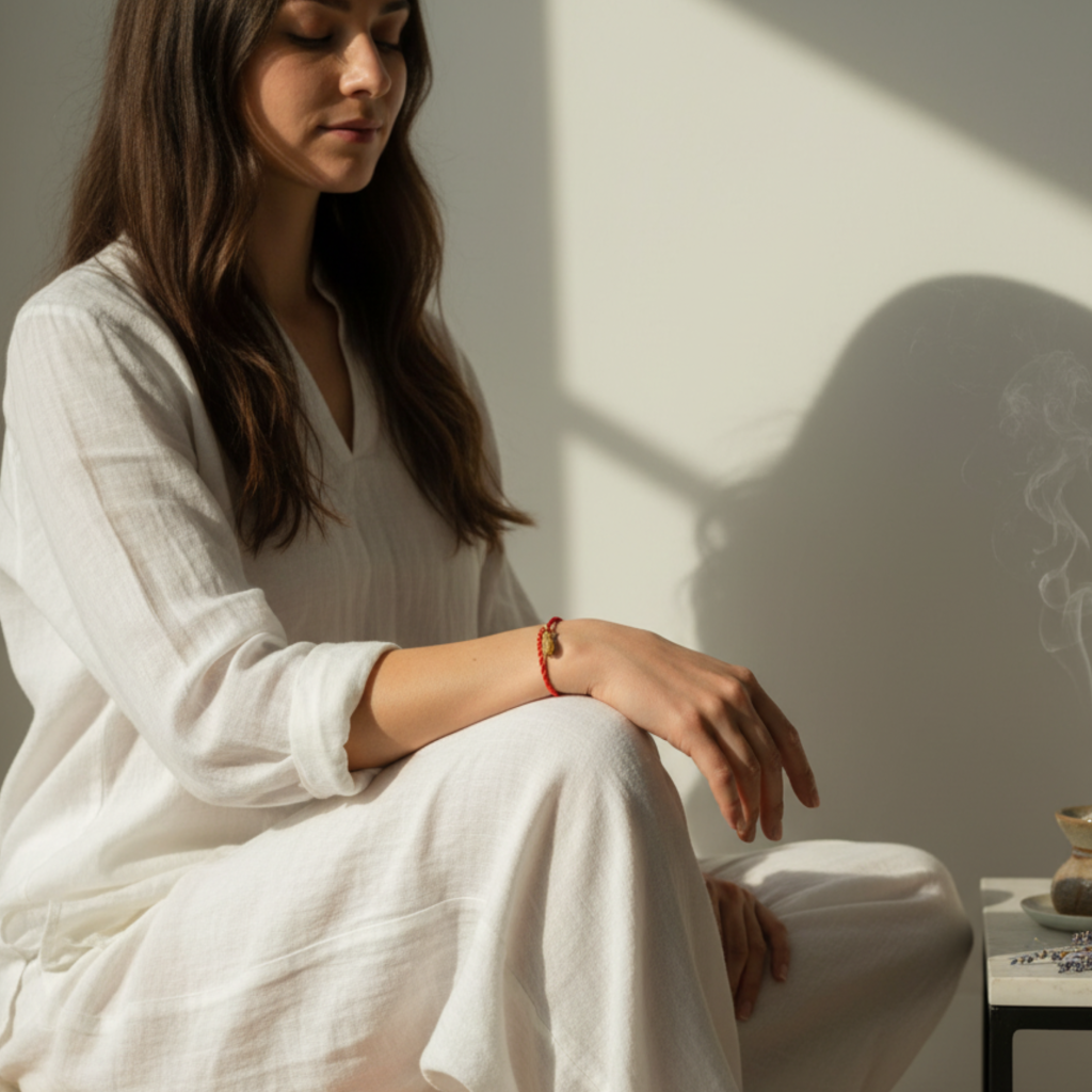 Czerwona nitka z orzeszkiem – amulet dobrobytu, ochrony i szczęścia