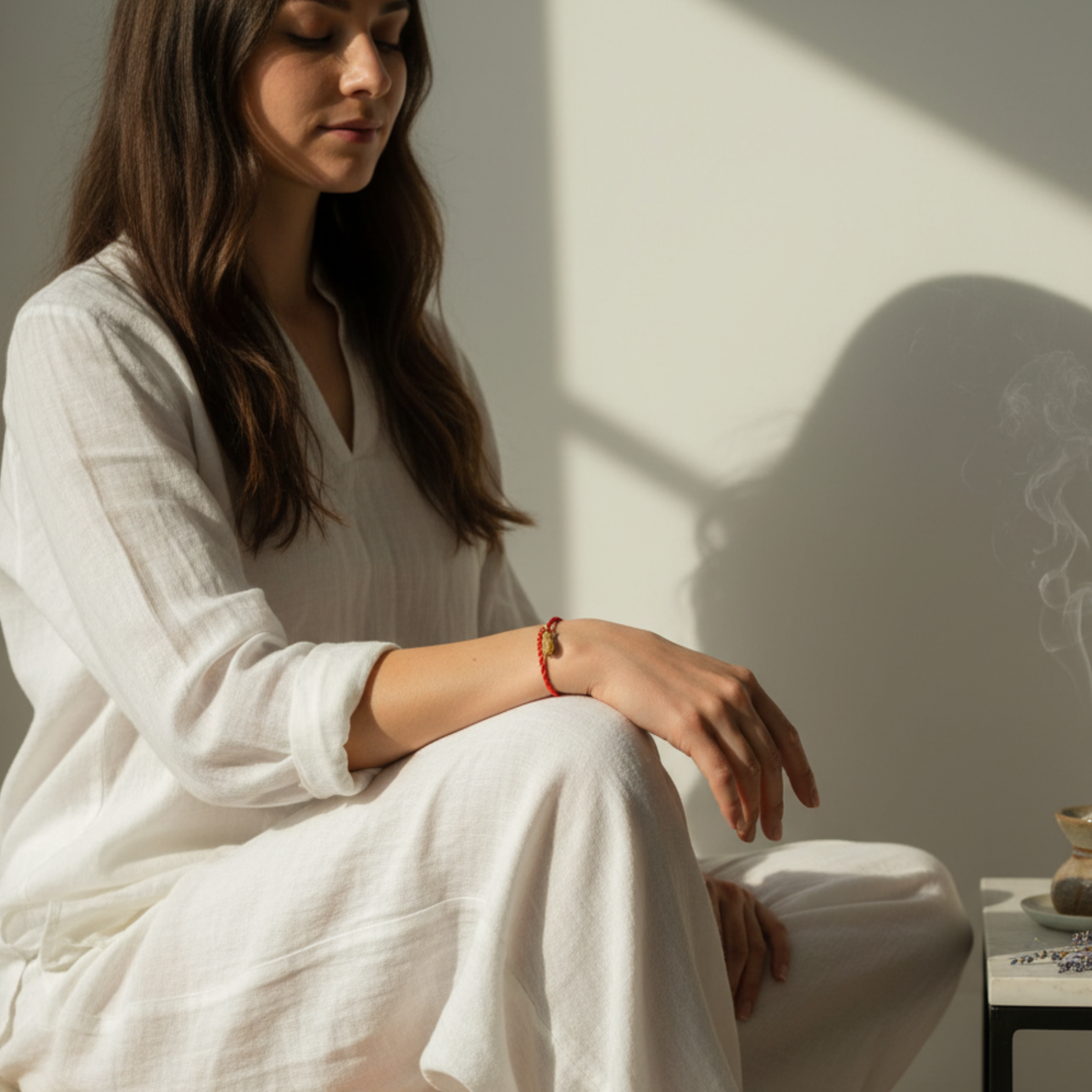 Czerwona nitka z orzeszkiem Czerwona nitka z orzeszkiem – amulet dobrobytu, ochrony i szczęścia