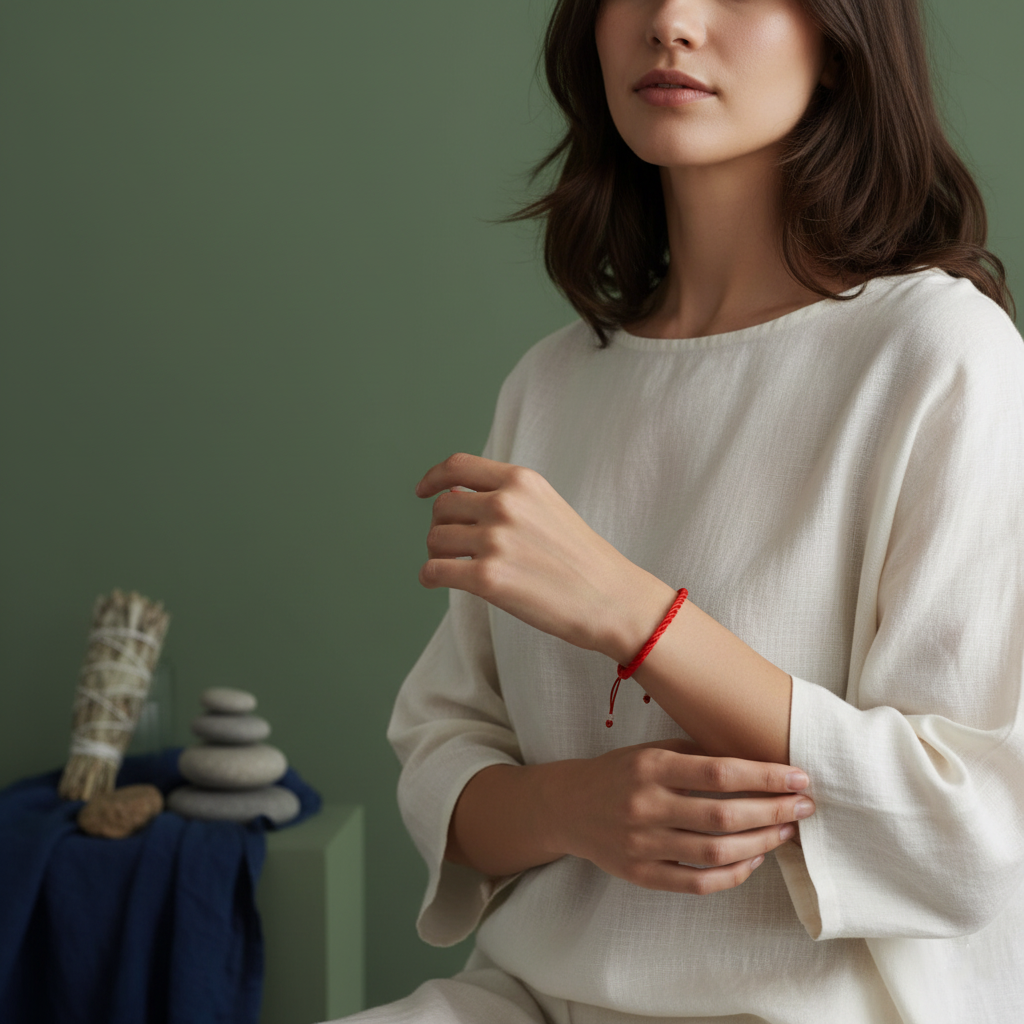 Gruba czerwona nitka SKU: CZD0056