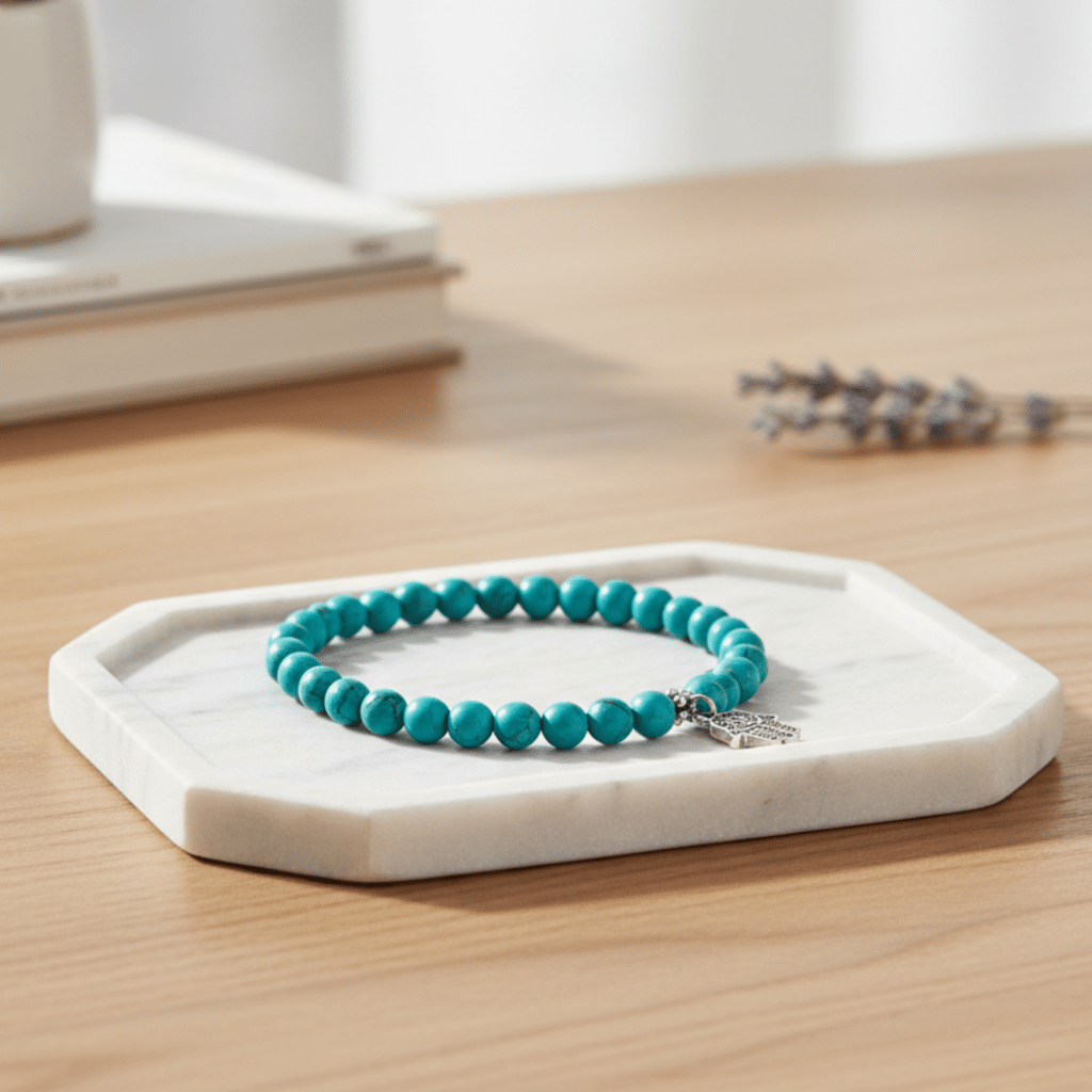 Bransoletka z dłonią Fatimy Hamsa – amulet ochronny przed złym okiem i negatywną energią