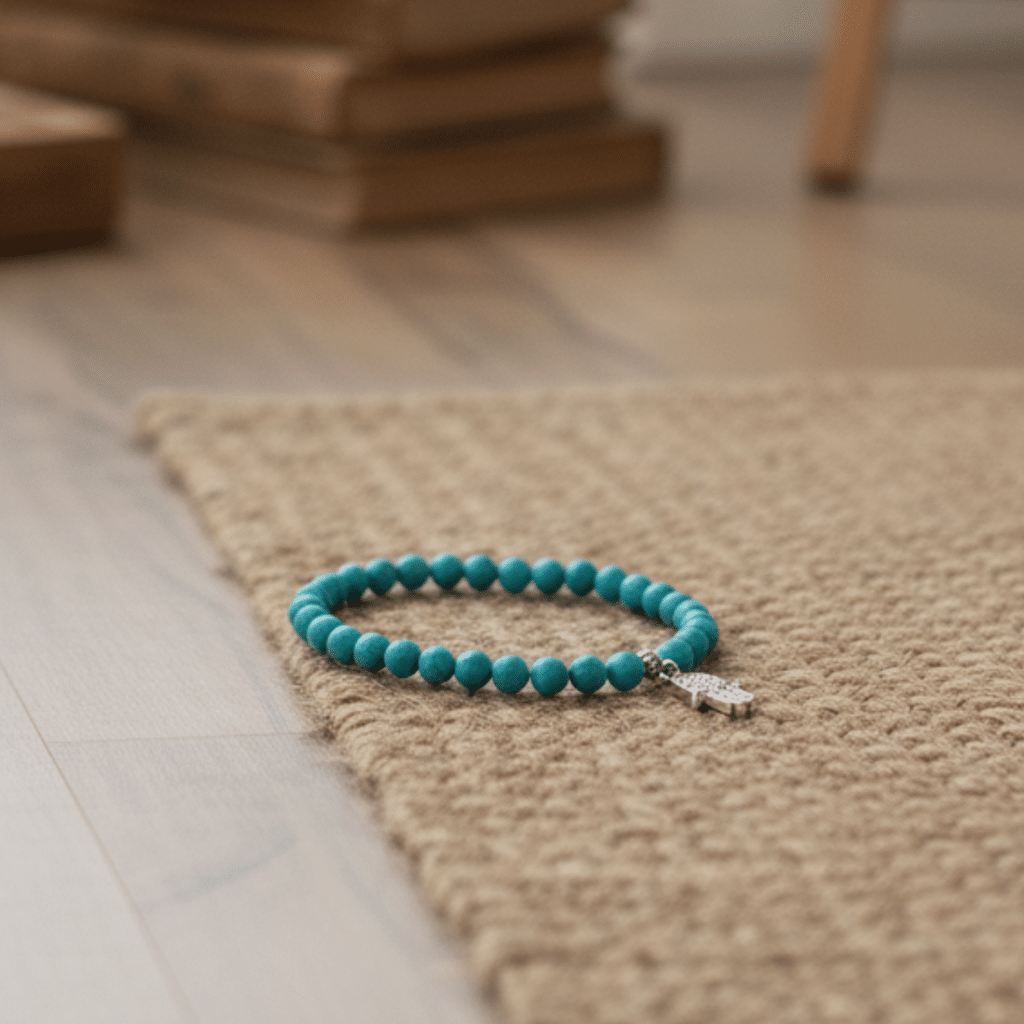 Bransoletka z dłonią Fatimy Hamsa – amulet ochronny przed złym okiem i negatywną energią