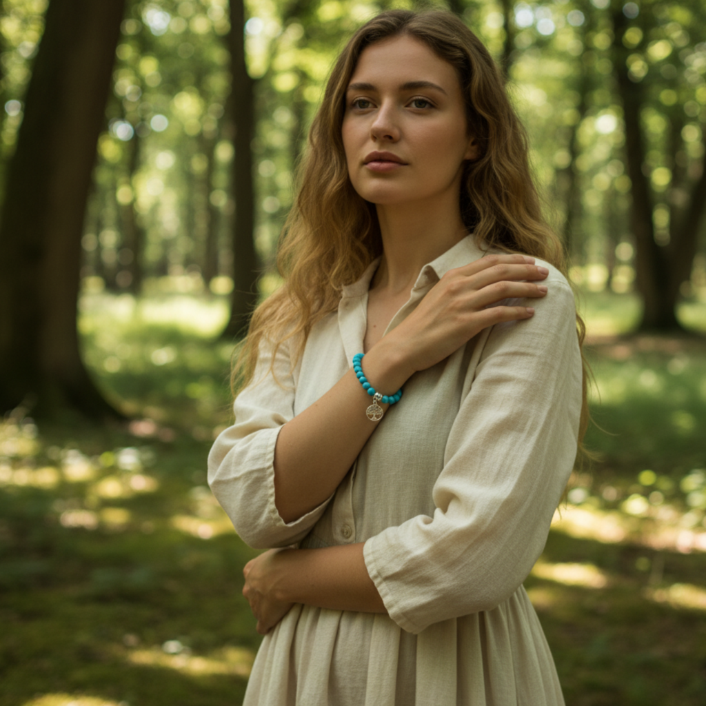 Bransoletka z drzewem życia – symbol siły, wzrostu i harmonii