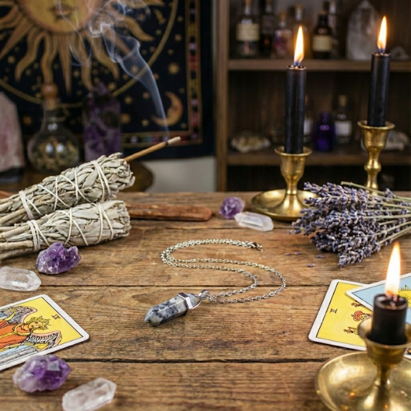 Wisiorek z kamienia mapowego