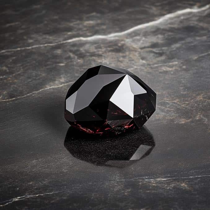 Czarny granat (Melanit)