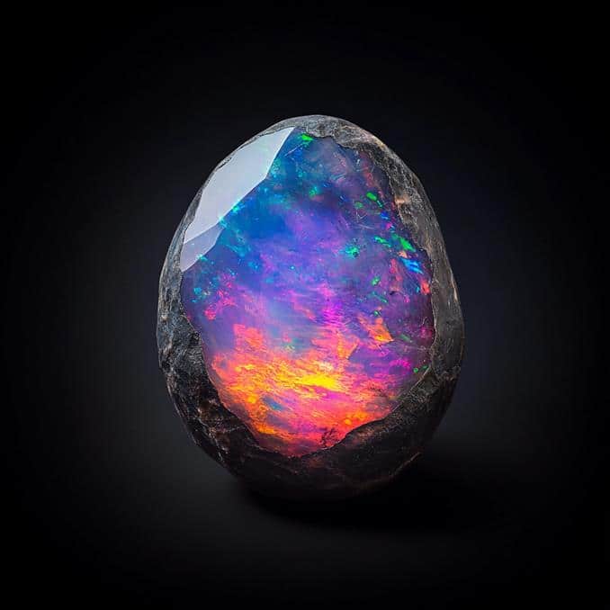 Czarny opal