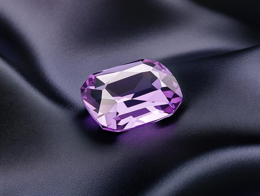 Fioletowy szafir
