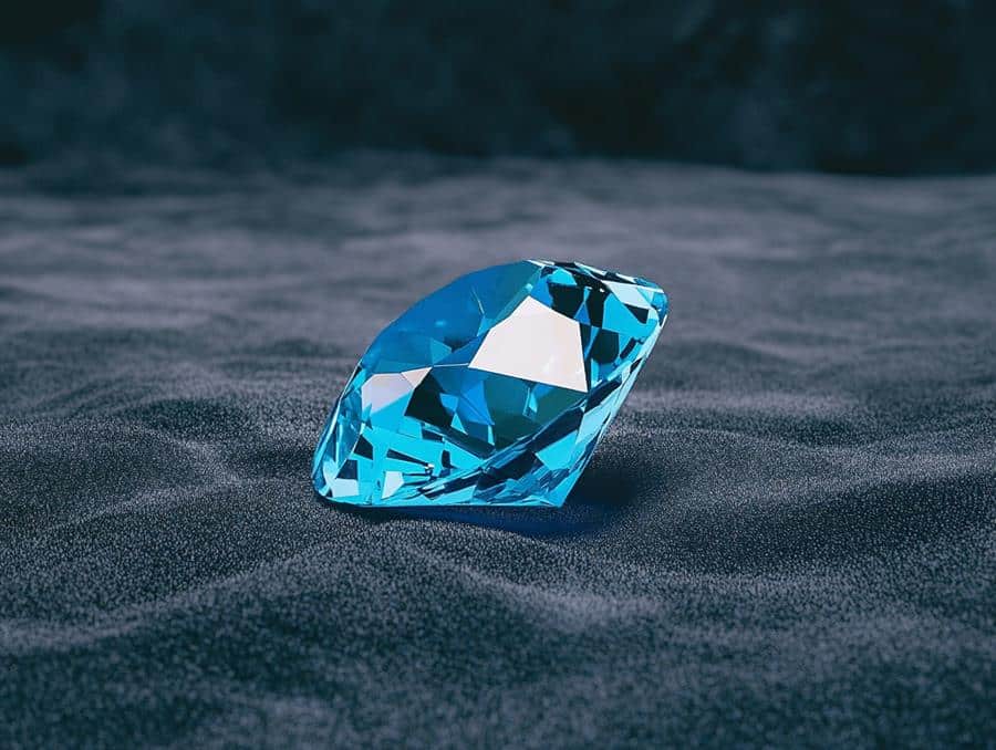 Topaz niebieski