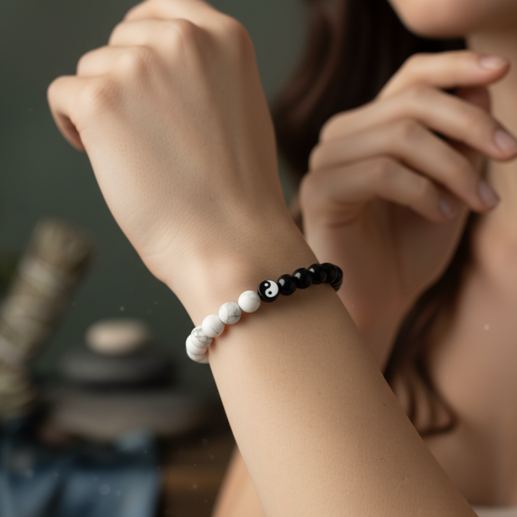 Bransoletka Yin Yang – symbol równowagi, harmonii i energii życia