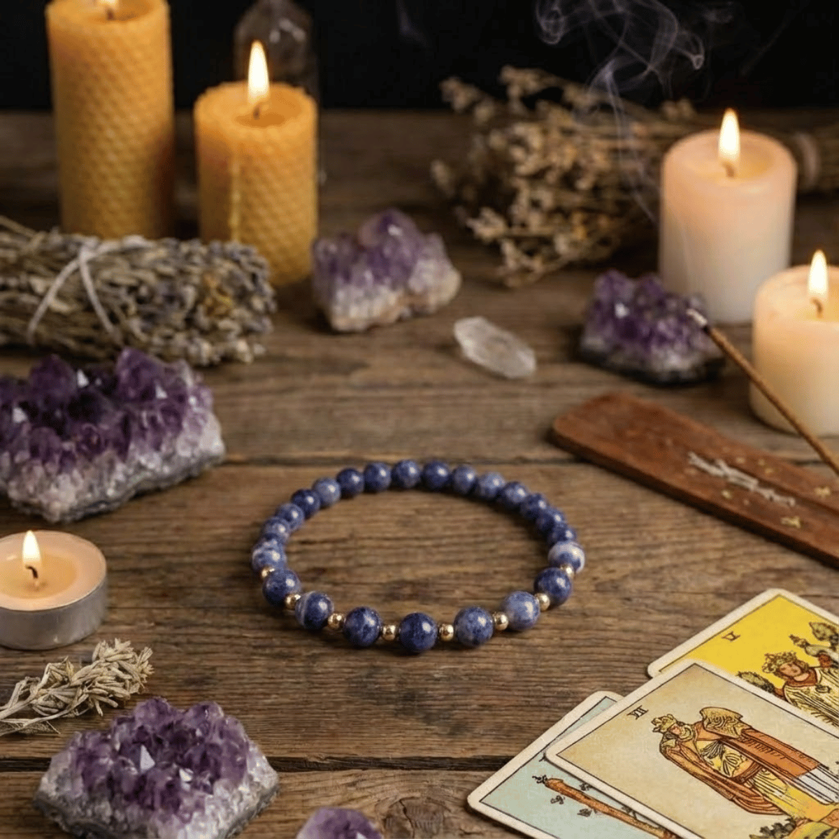 Wideo produktu - Bransoletka z sodalitu