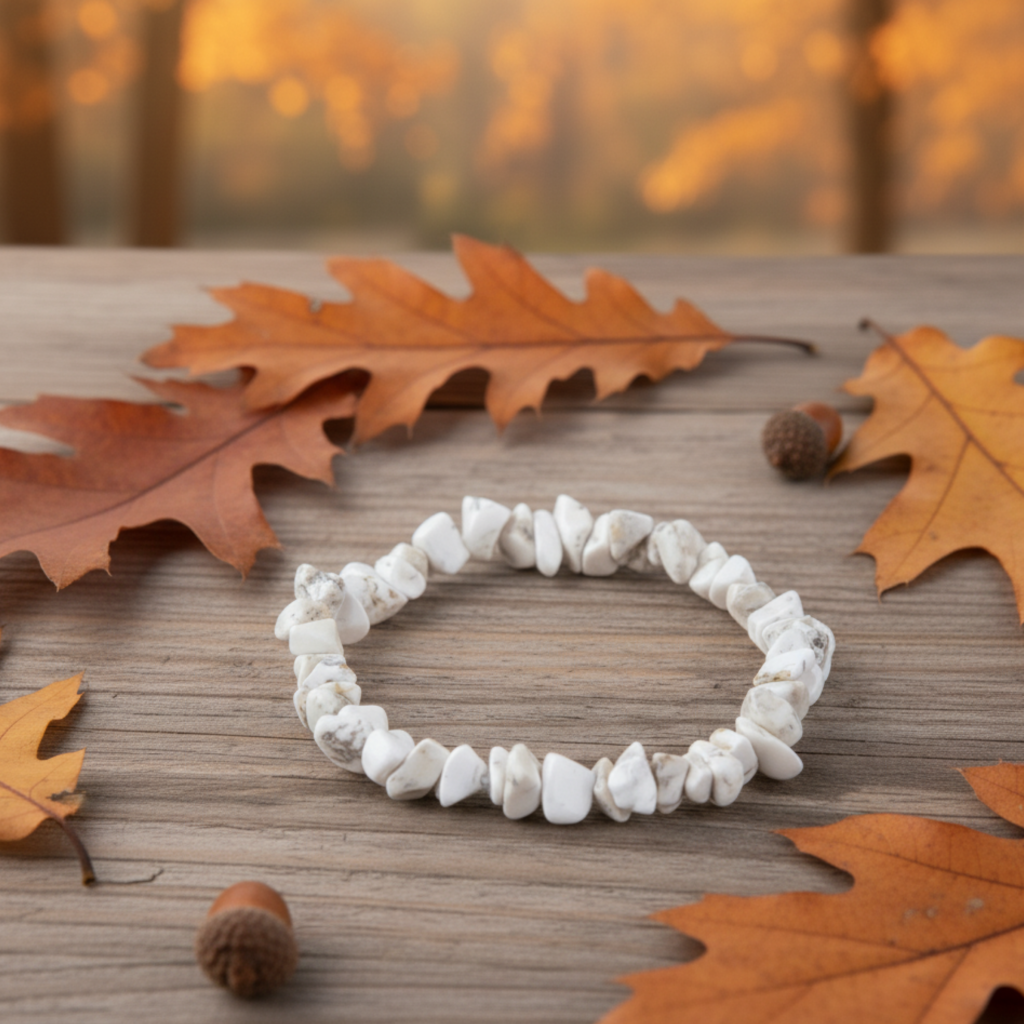 Bransoletka z magnezytu – kamień spokoju, relaksu i emocjonalnej równowagi