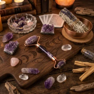 Rollery do twarzy z kamieni naturalnych