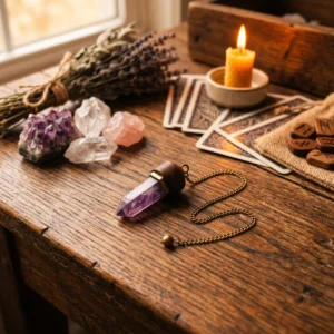 Wahadełka radiestezyjne z kamieni naturalnych
