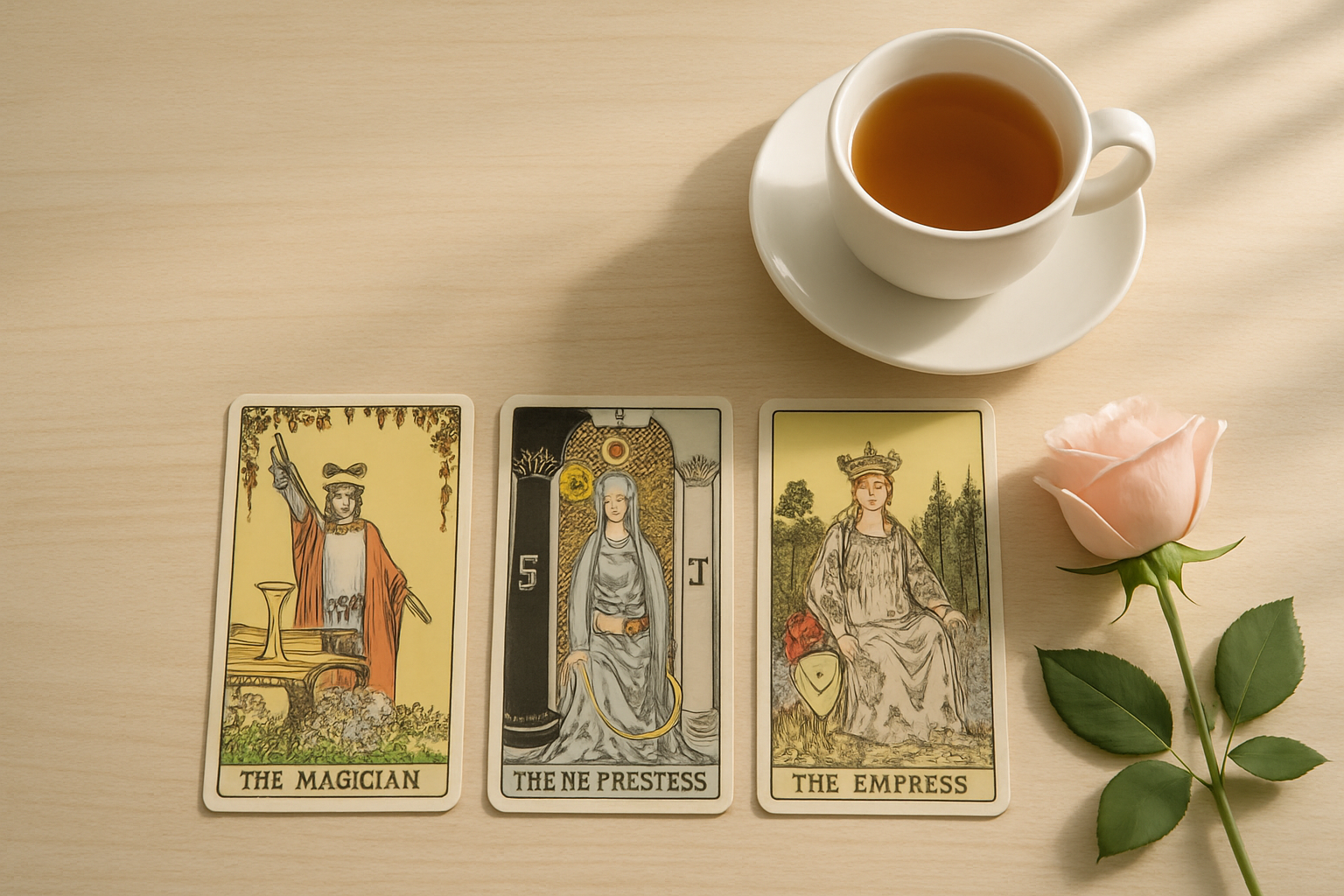 Rozkład na miłość tarot – trzy pozycje, które pokazują prawdę o relacji